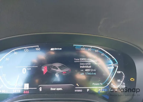 2022 BMW 530E из США, поврежденный, VIN WBA13AG01NCJ52945